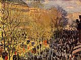 Claude Monet The Boulevard des Capuchine painting